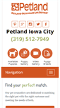 Mobile Screenshot of petlandiowacity.com